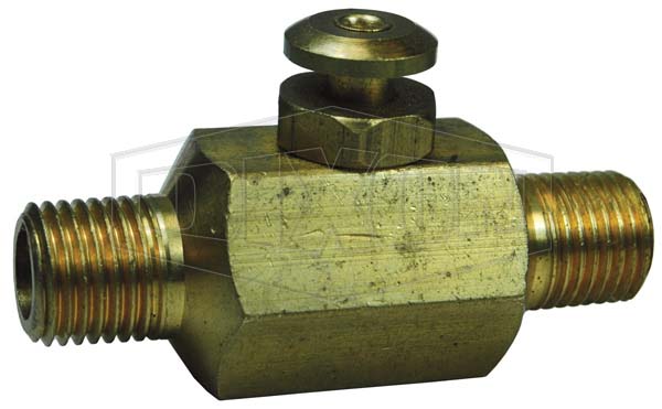 Button Valve, Male